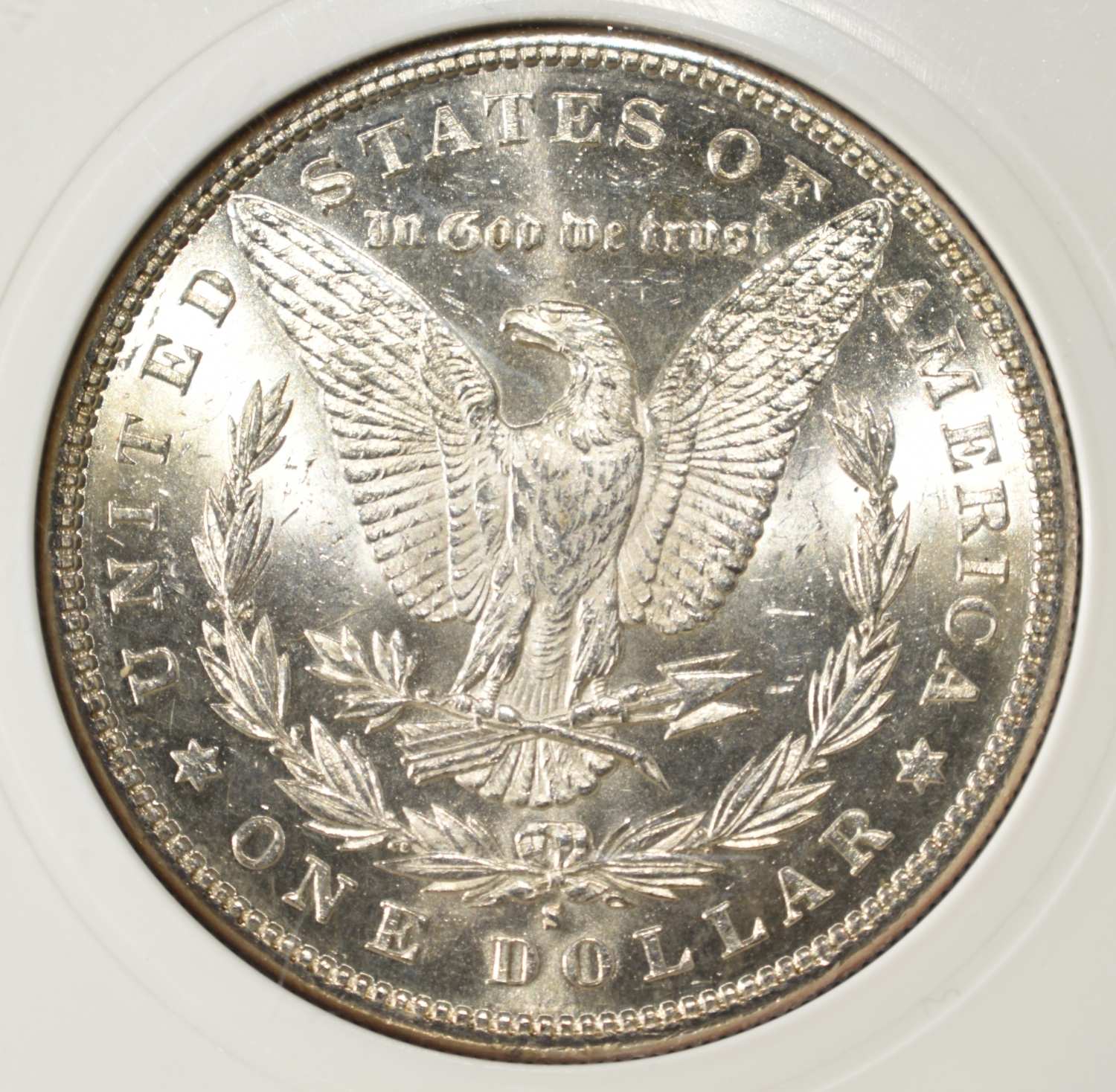 1881-S MORGAN DOLLAR PCI SUPERB GEM BU PL