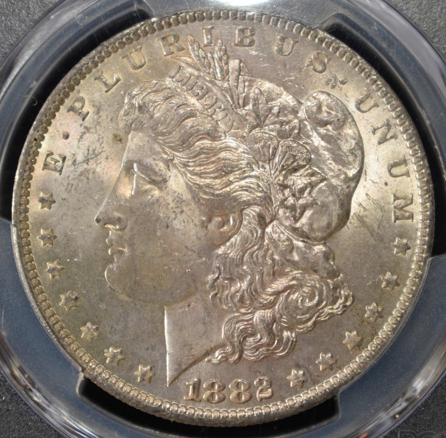 1882-O MORGAN DOLLAR PCGS MS-63