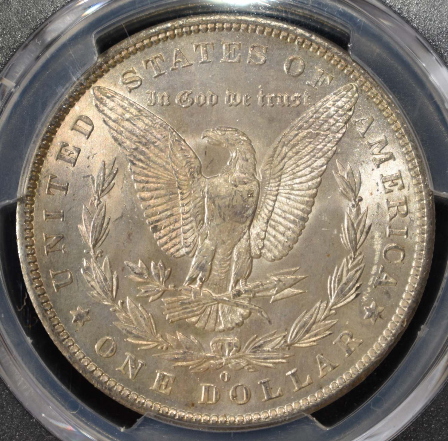 1882-O MORGAN DOLLAR PCGS MS-63