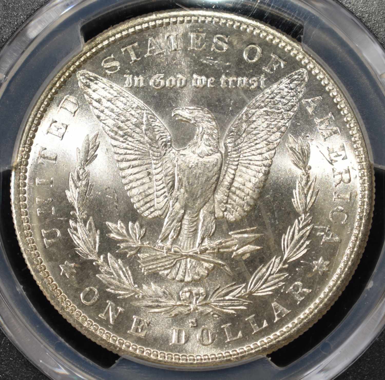 1882-S MORGAN DOLLAR PCGS MS-65