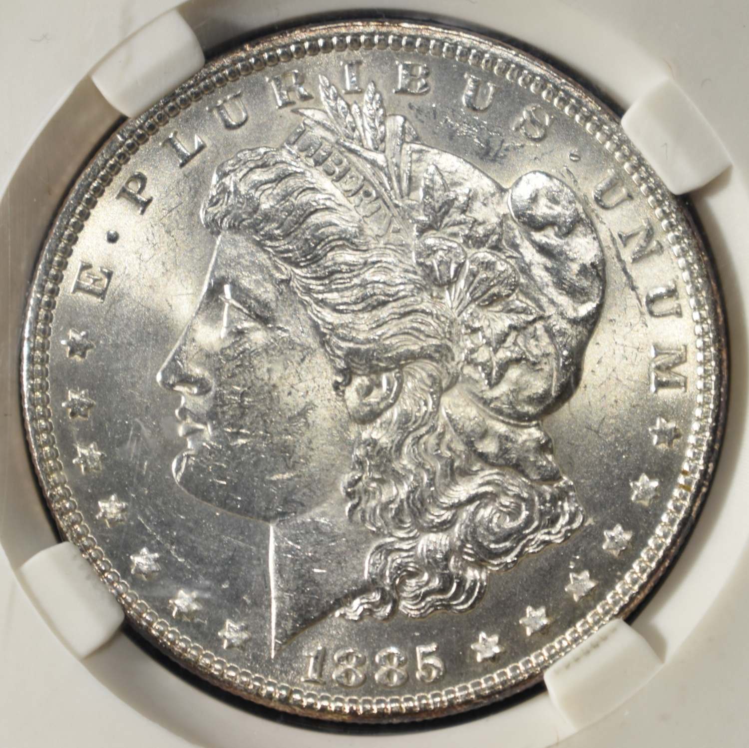 1885 MORGAN DOLLAR PGA CH BU