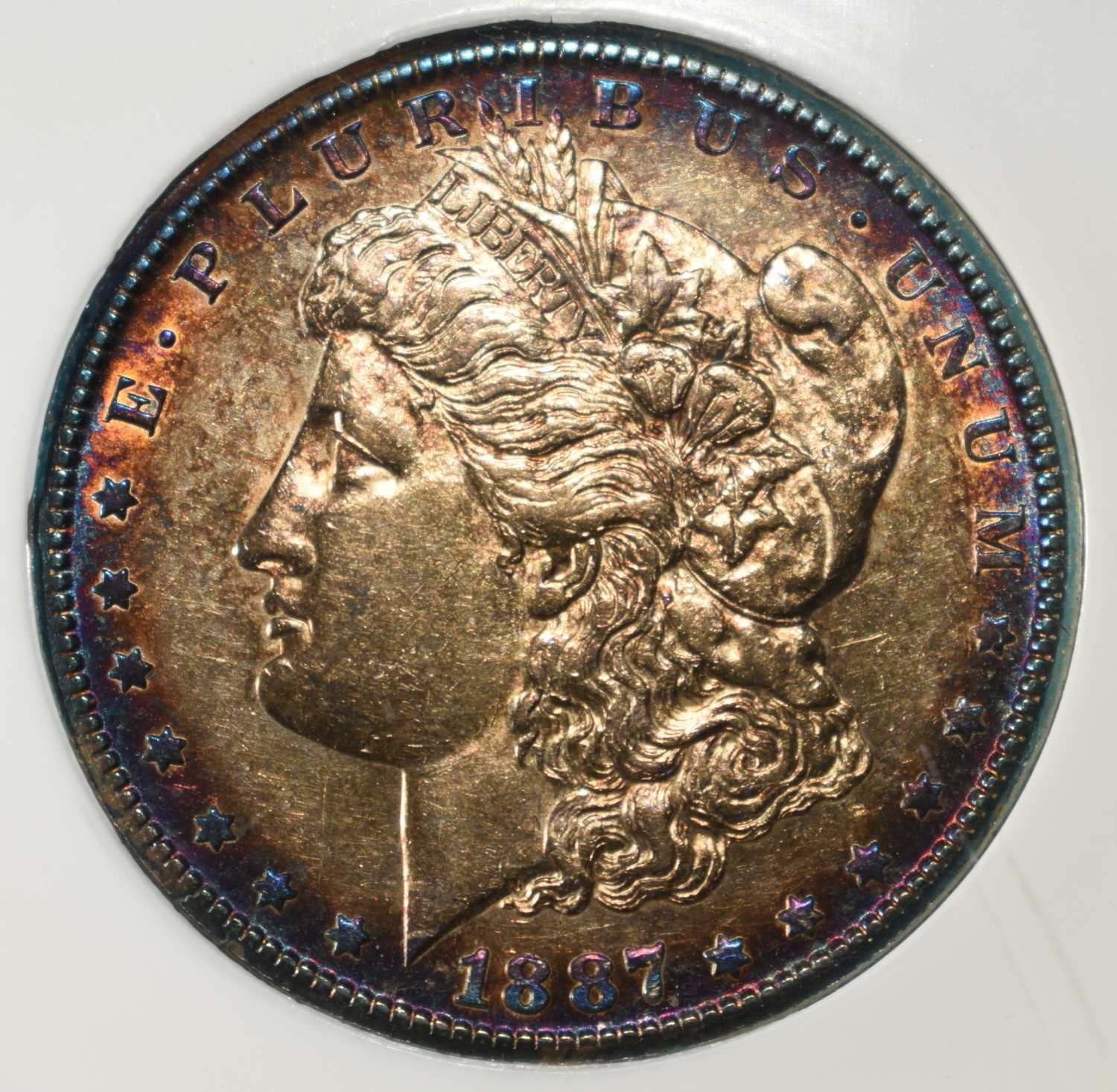 1887-S MORGAN DOLLAR PCI GEM BU
