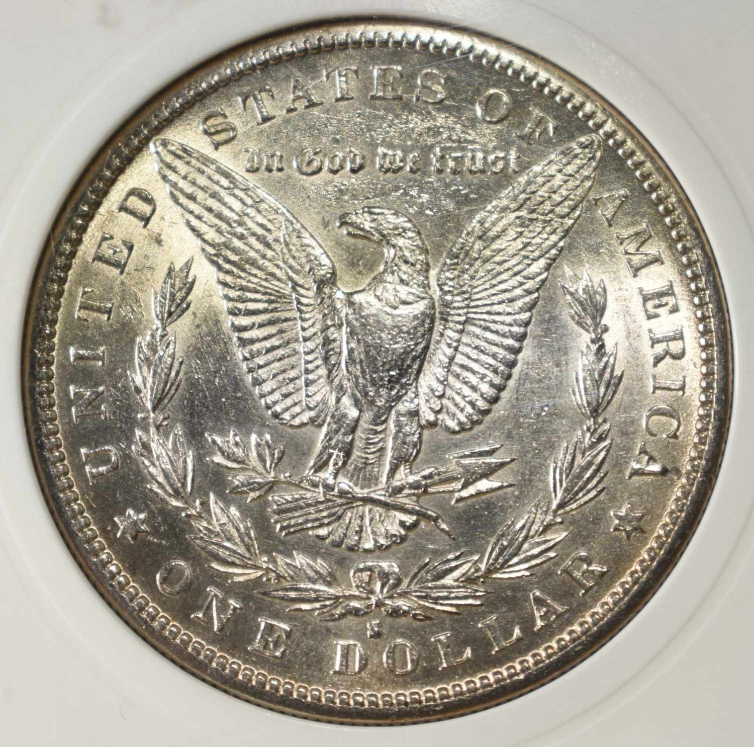 1887-S MORGAN DOLLAR PCI GEM BU
