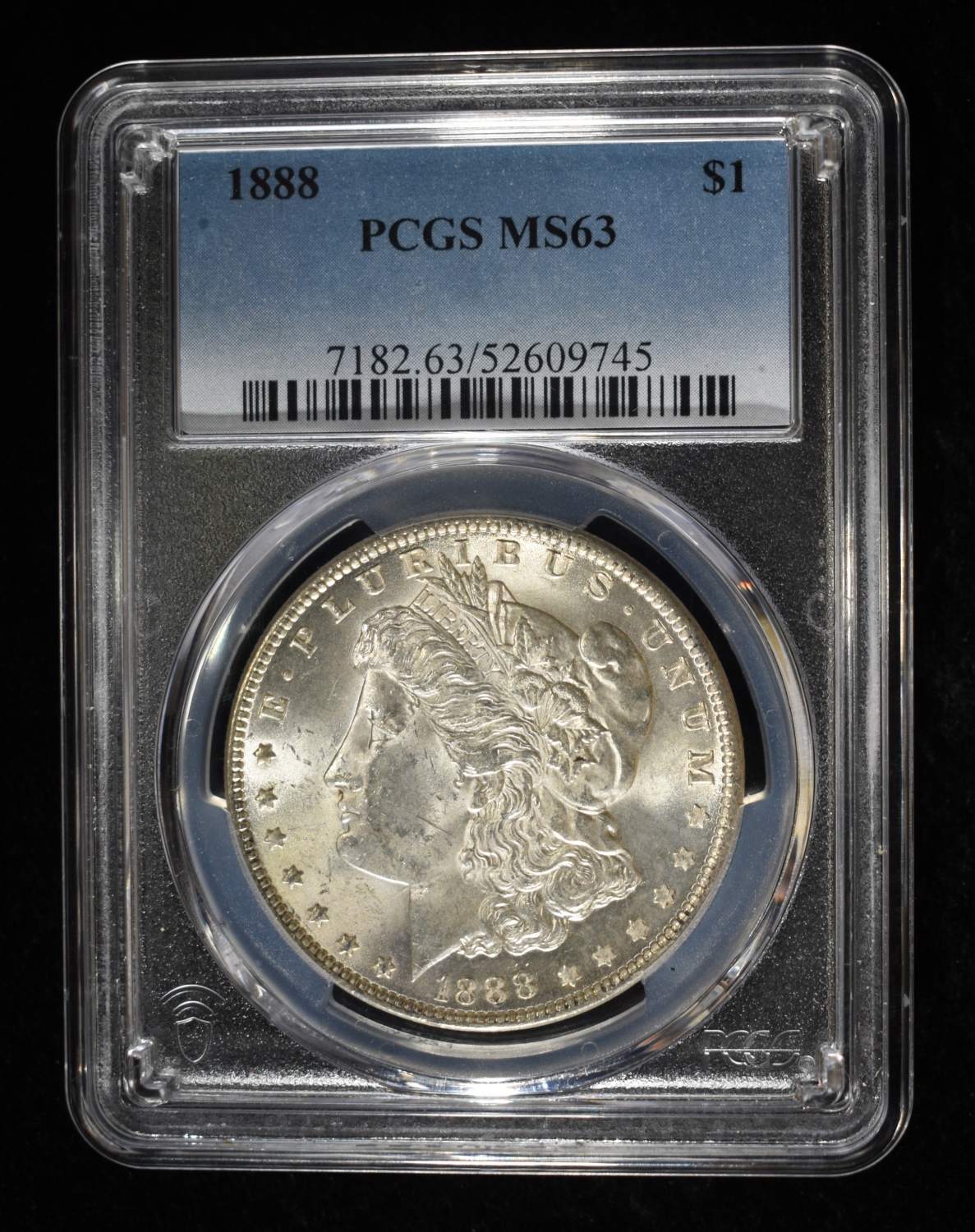 1888 MORGAN DOLLAR PCGS MS-63