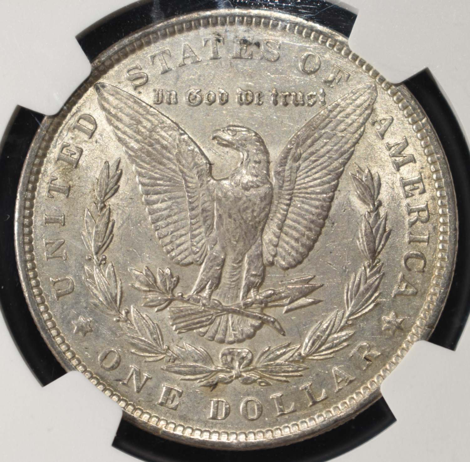 1889 MORGAN DOLLAR NGC AU55