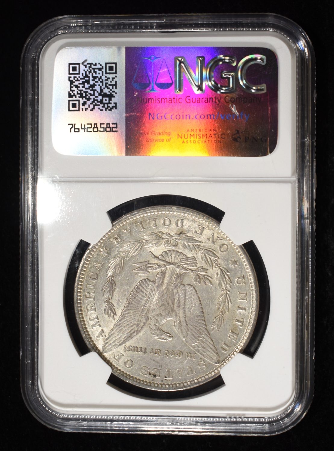 1889 MORGAN DOLLAR NGC AU55