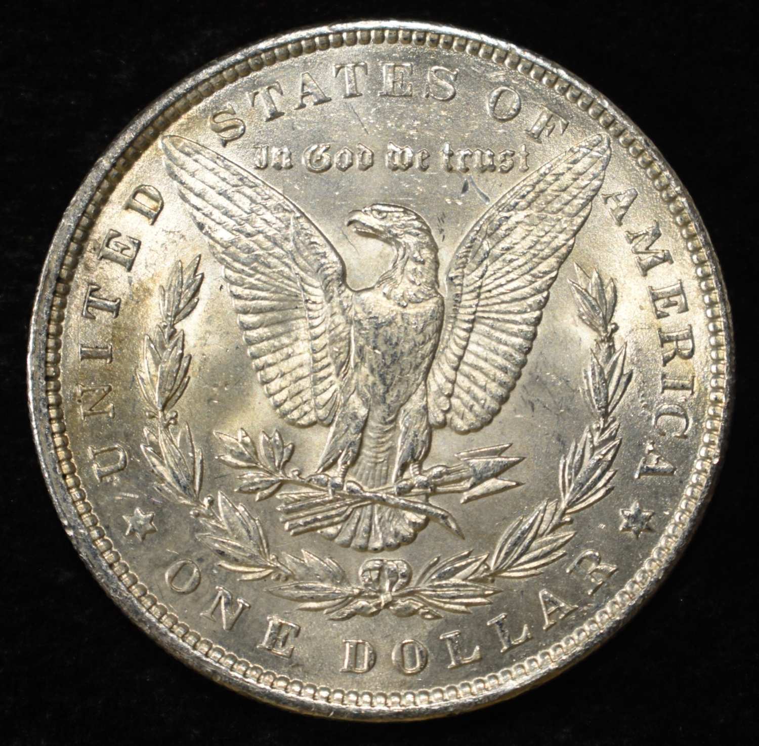 1896 MORGAN DOLLAR AU