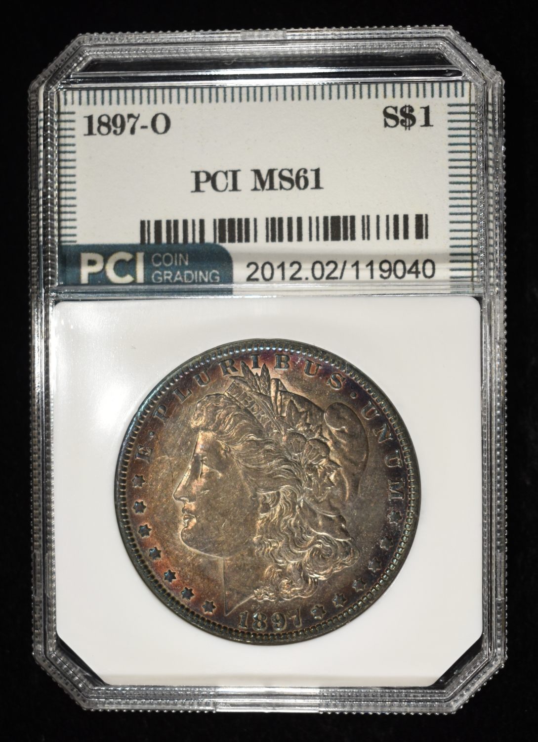 1897-O MORGAN DOLLAR PCI BU