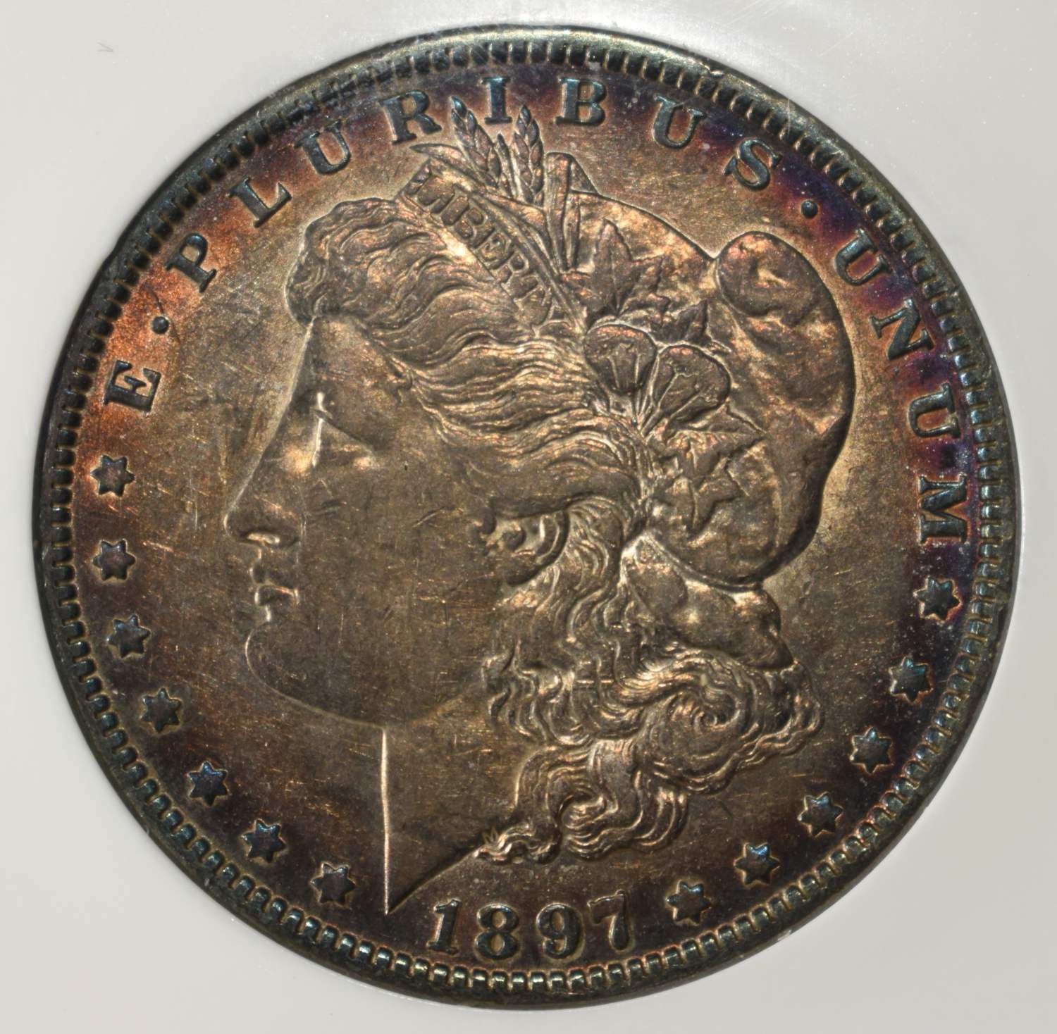 1897-O MORGAN DOLLAR PCI BU