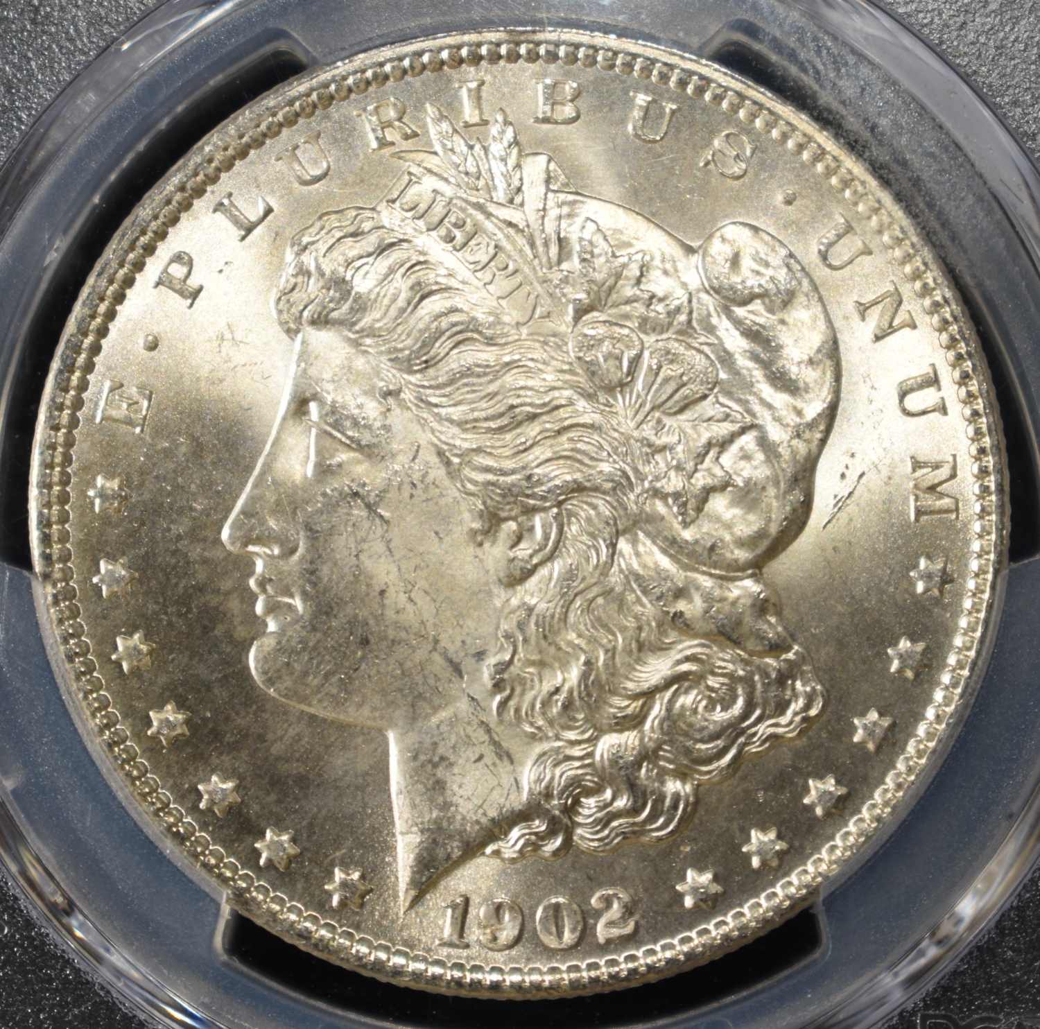 1902-O MORGAN DOLLAR PCGS MS-64