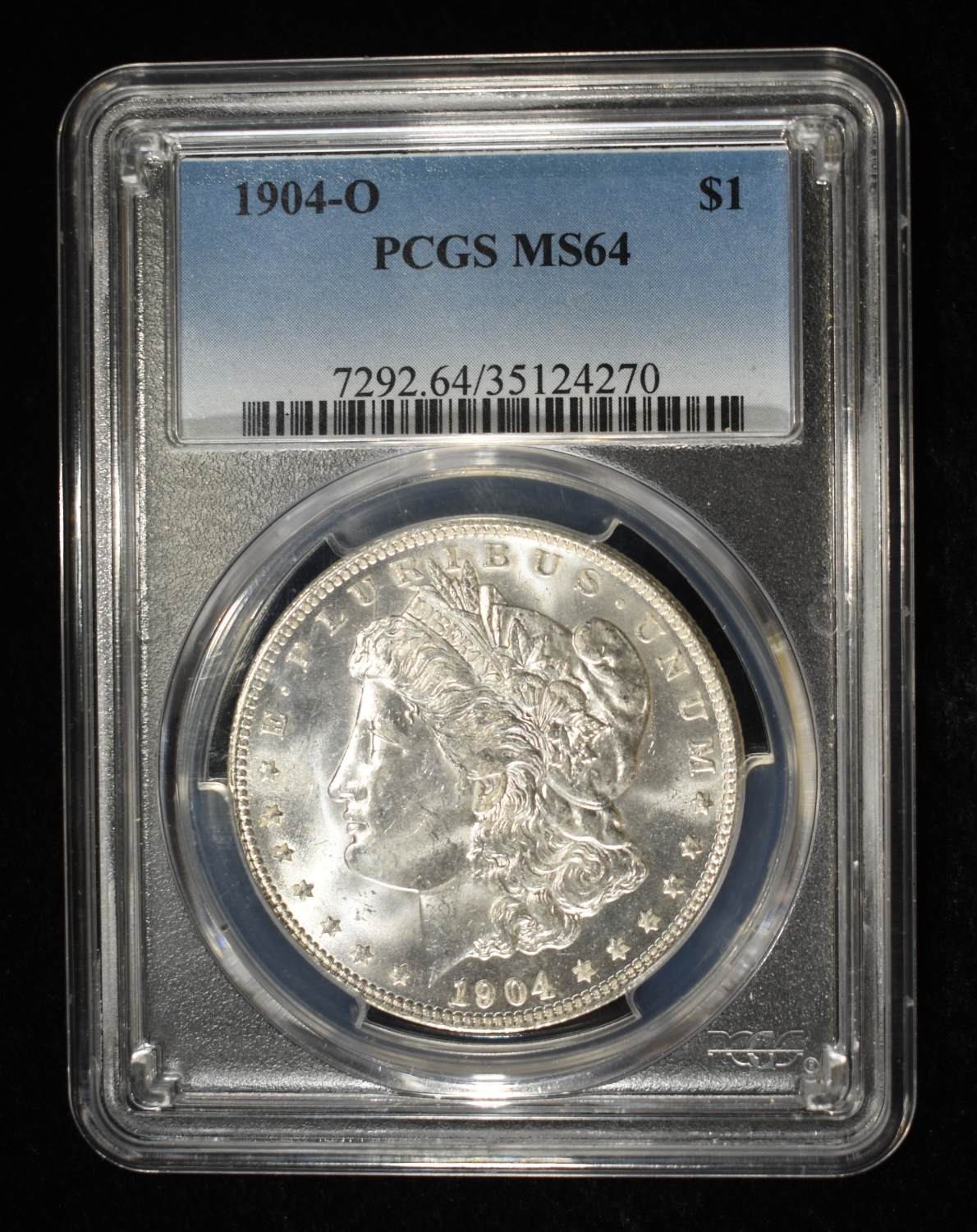 1904-O MORGAN DOLLAR PCGS MS-64