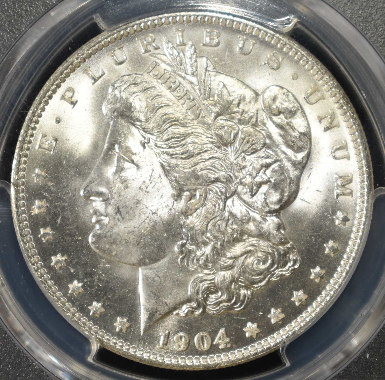 1904-O MORGAN DOLLAR PCGS MS-64