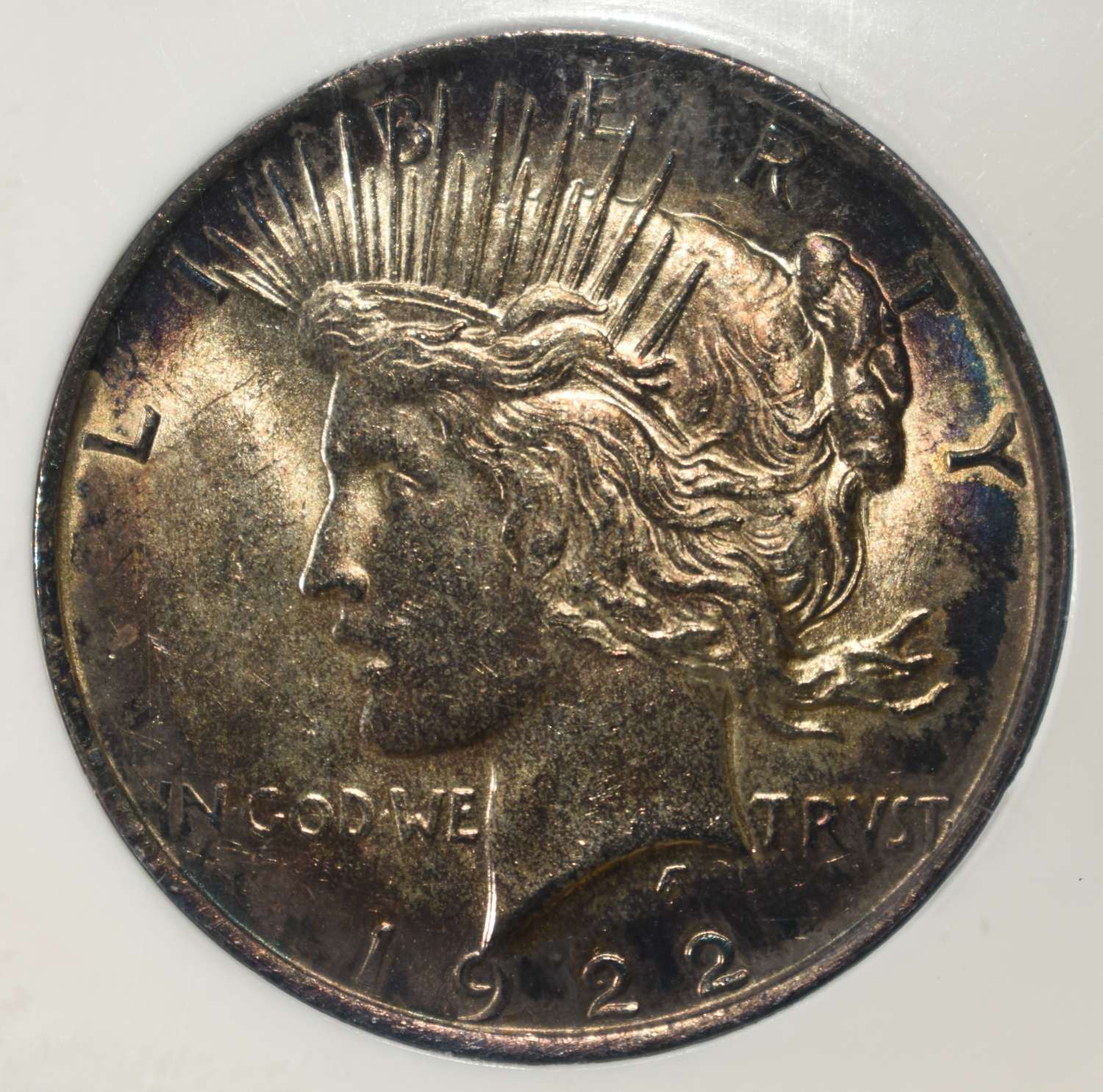 1922 PEACE DOLLAR PCI SUPERB GEM BU