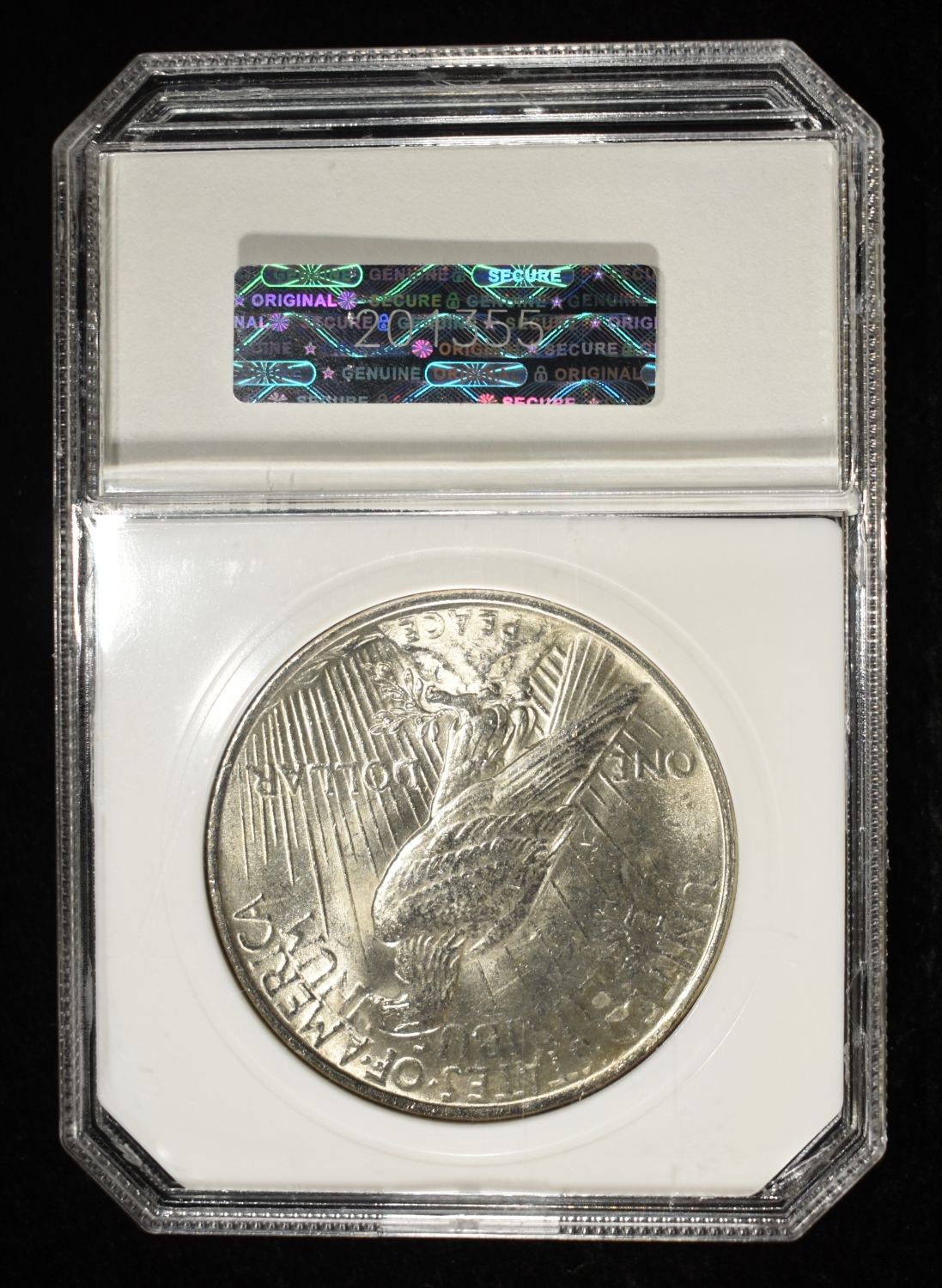 1922 PEACE DOLLAR PCI SUPERB GEM BU
