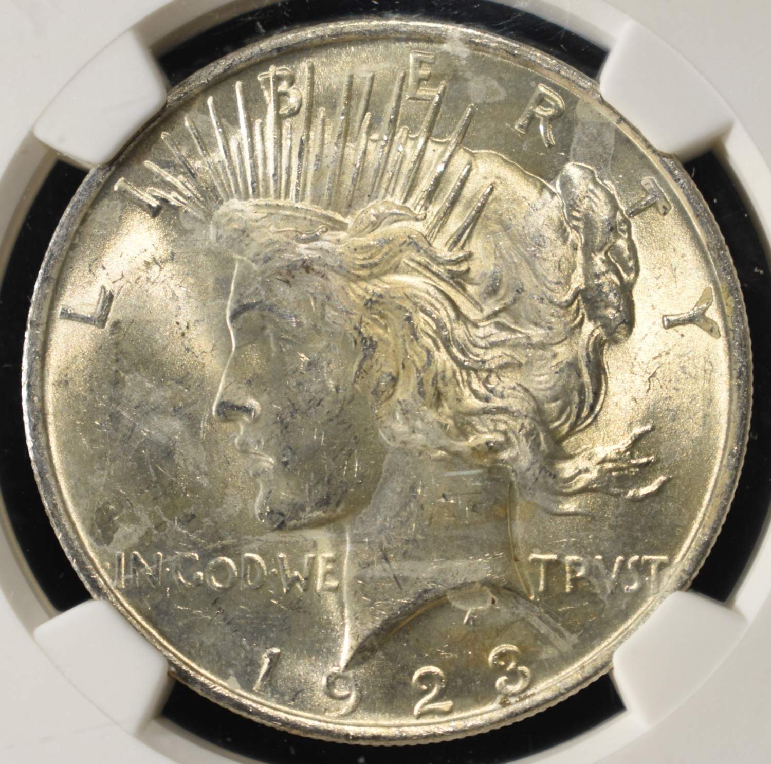 1923 PEACE DOLLAR NGC MS63