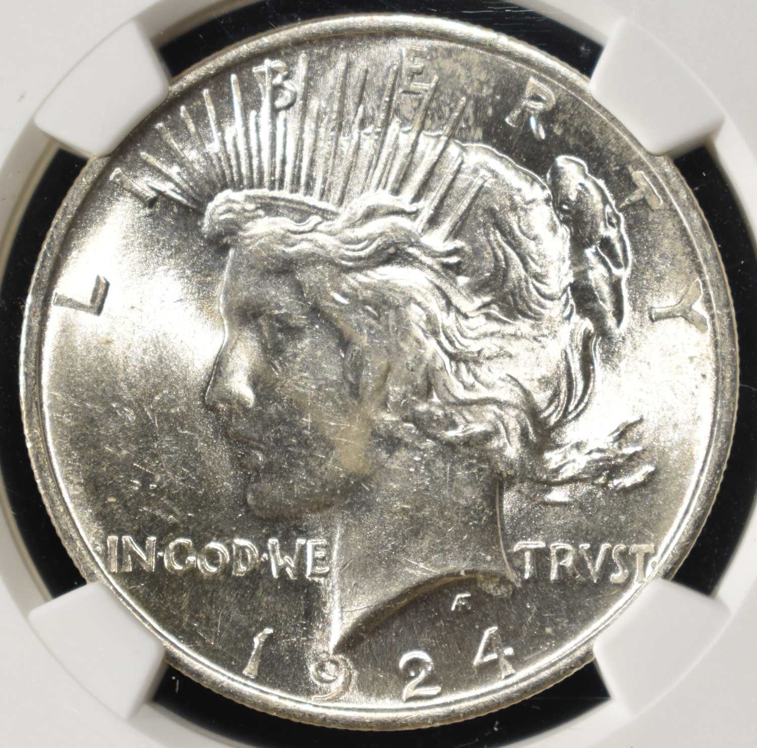 1924 PEACE DOLLAR NGC MS63