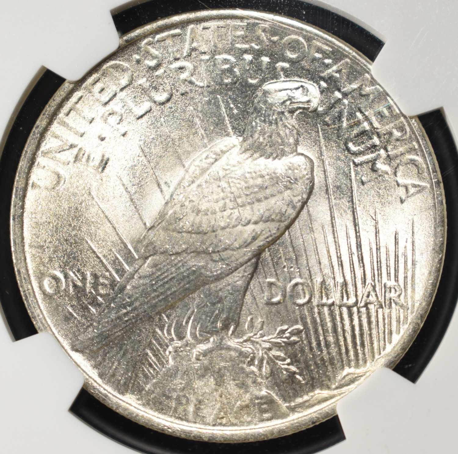 1924 PEACE DOLLAR NGC MS63