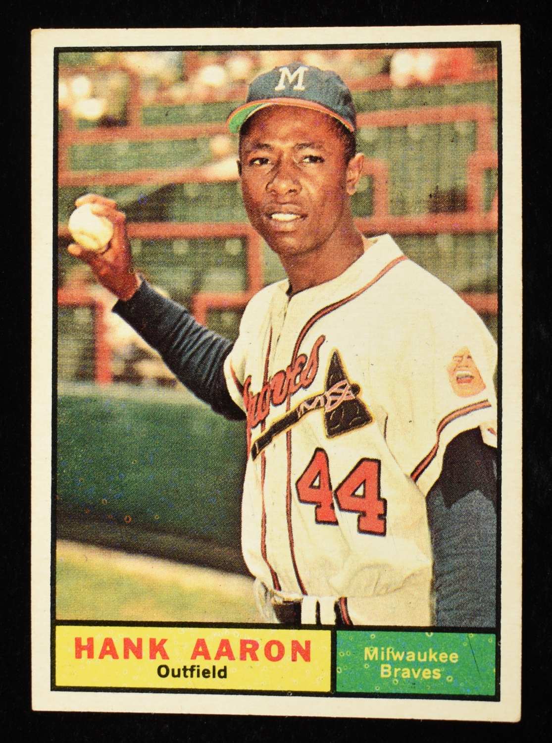 1961 TOPPS MLB #415 HANK AARON