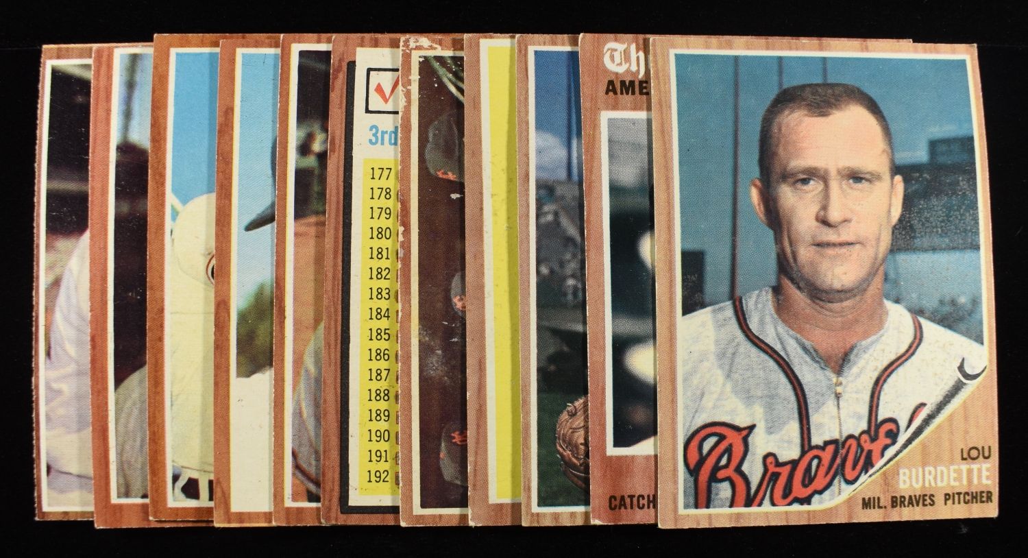 1962 TOPPS MLB (6) STARS & (5) COMMON CARDS