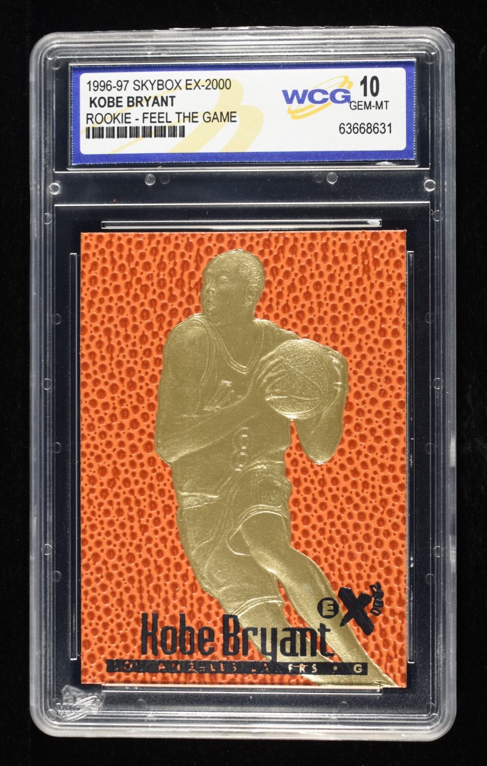 1996-97 KOBE BRYANT EX-2000 FLEER WCG GEM-NT