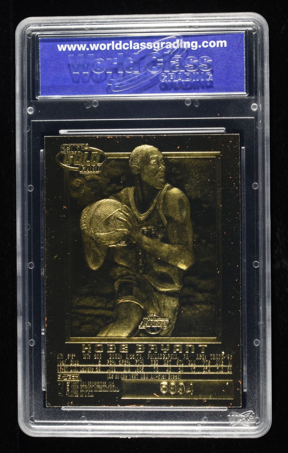 1996-97 KOBE BRYANT EX-2000 FLEER WCG GEM-NT