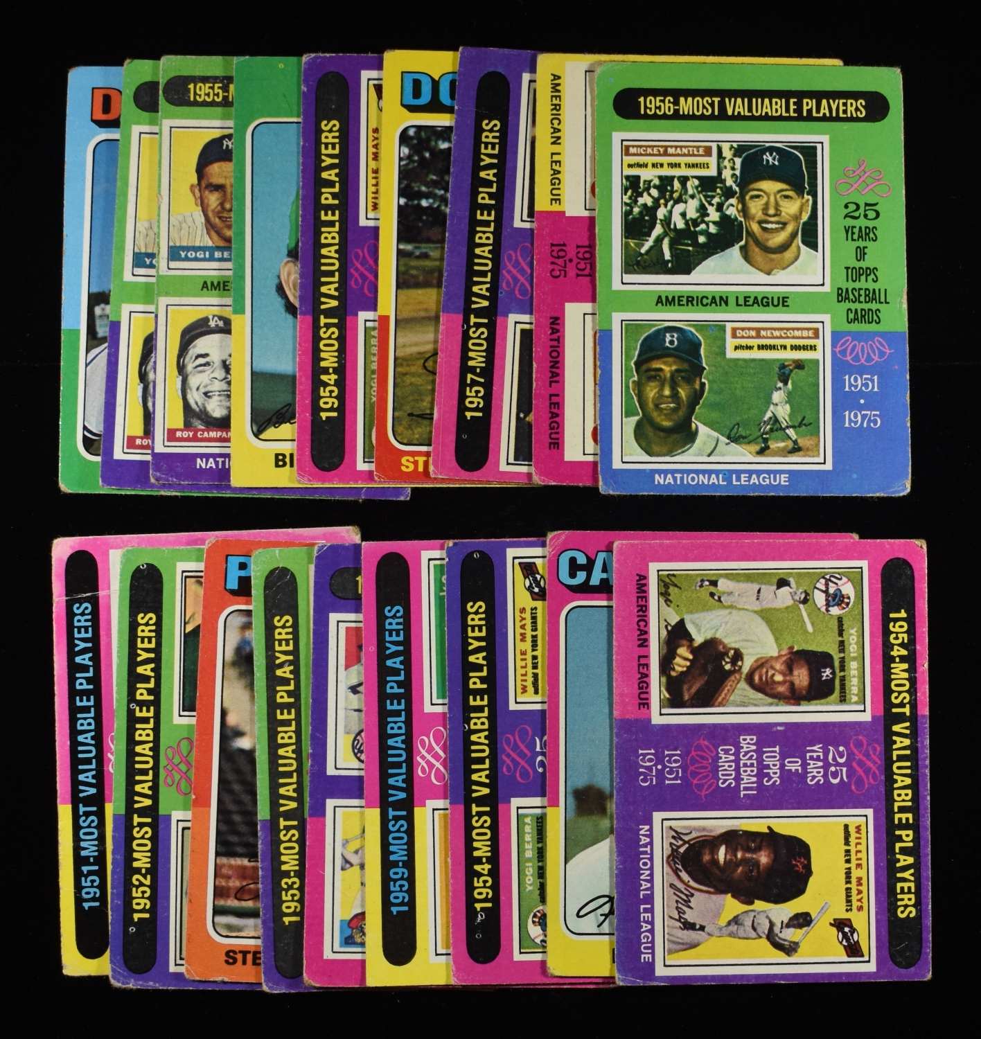(18) BASEBALL CARDS