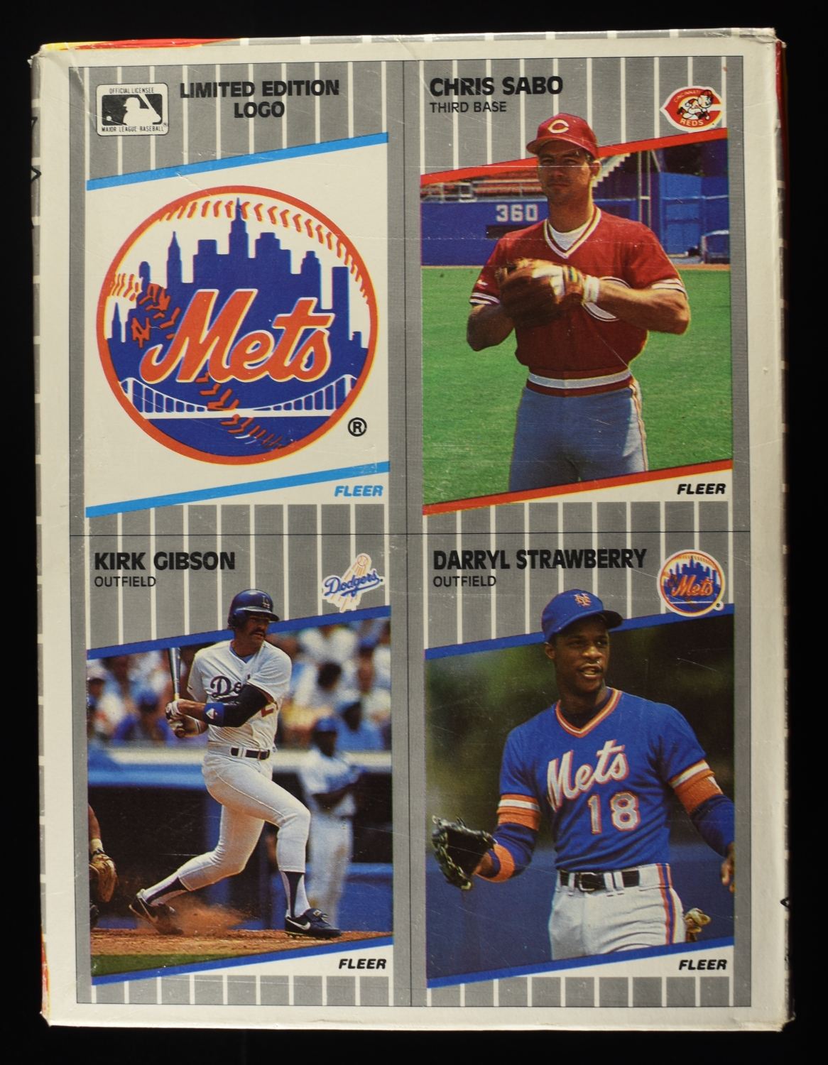 '89 FLEER BASEBALL CARDS FULL BOX 36 CT