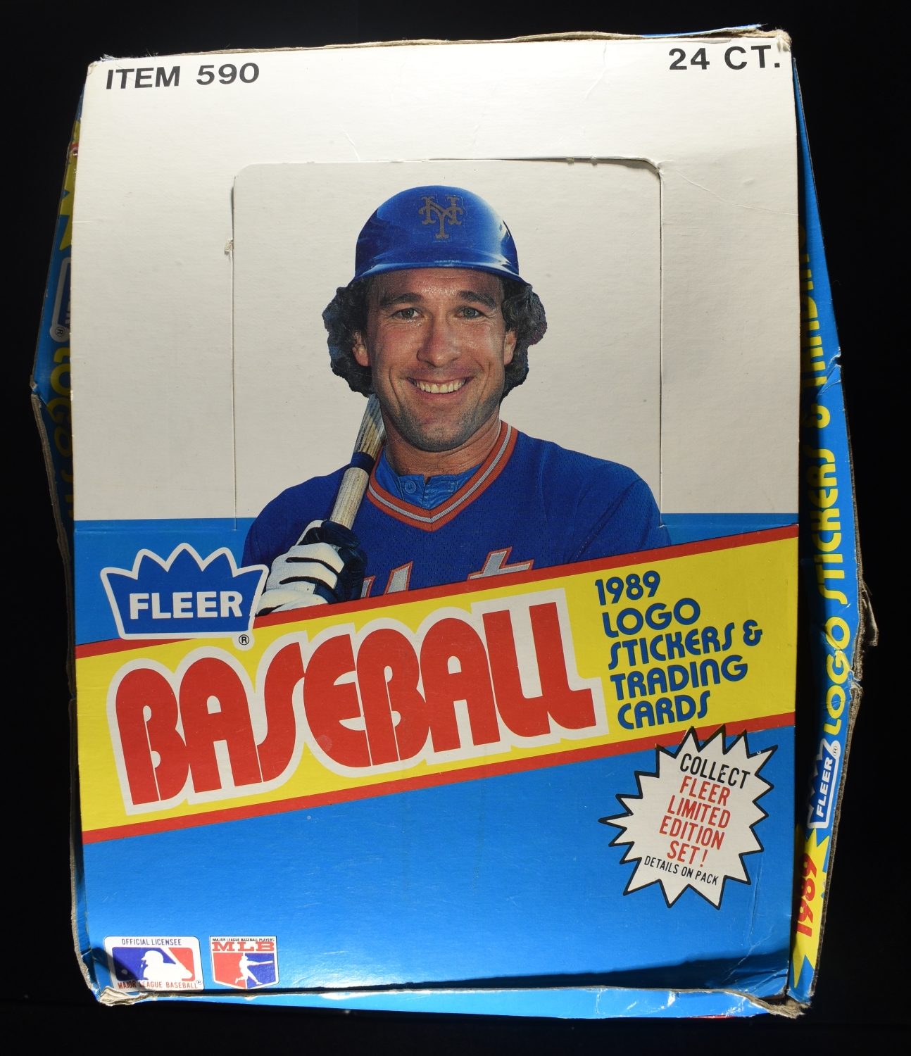 '89 FLEER BASEBALL CARDS FULL BOX 23 CT