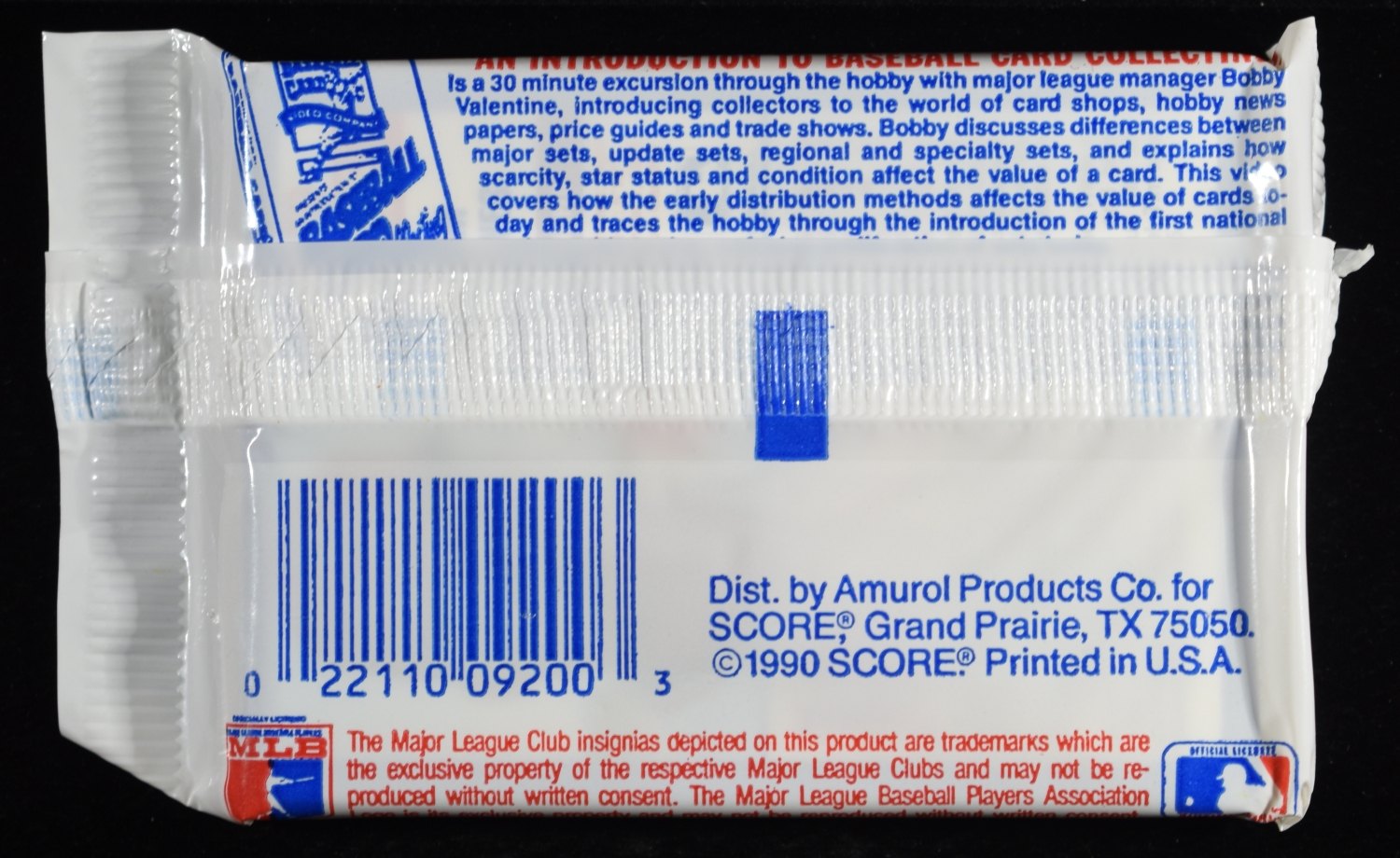 '90 SCORE BASEBALL CARDS FULL BOX