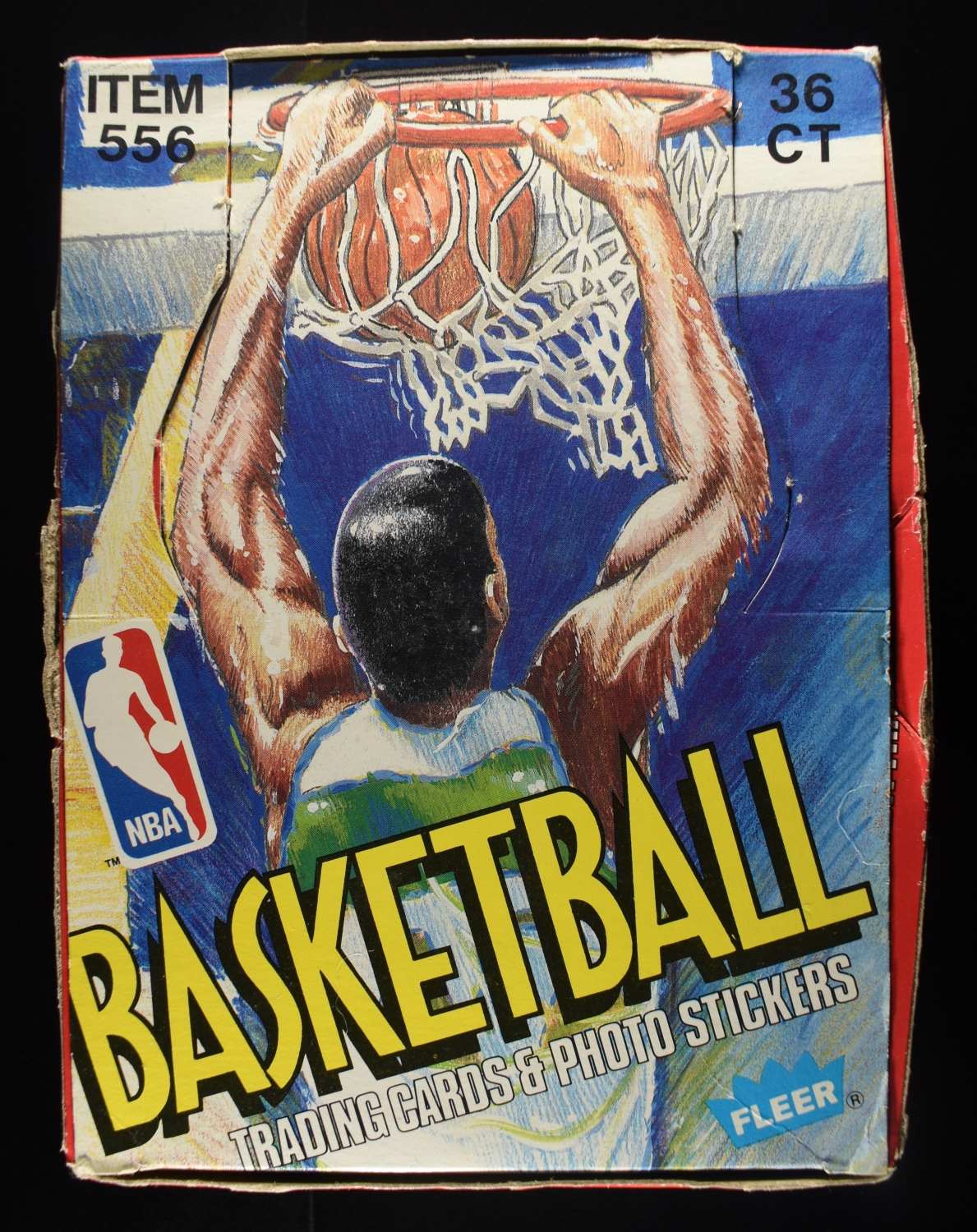 '89 FLEER NBA BASKETBALL CARDS FULL BOX
