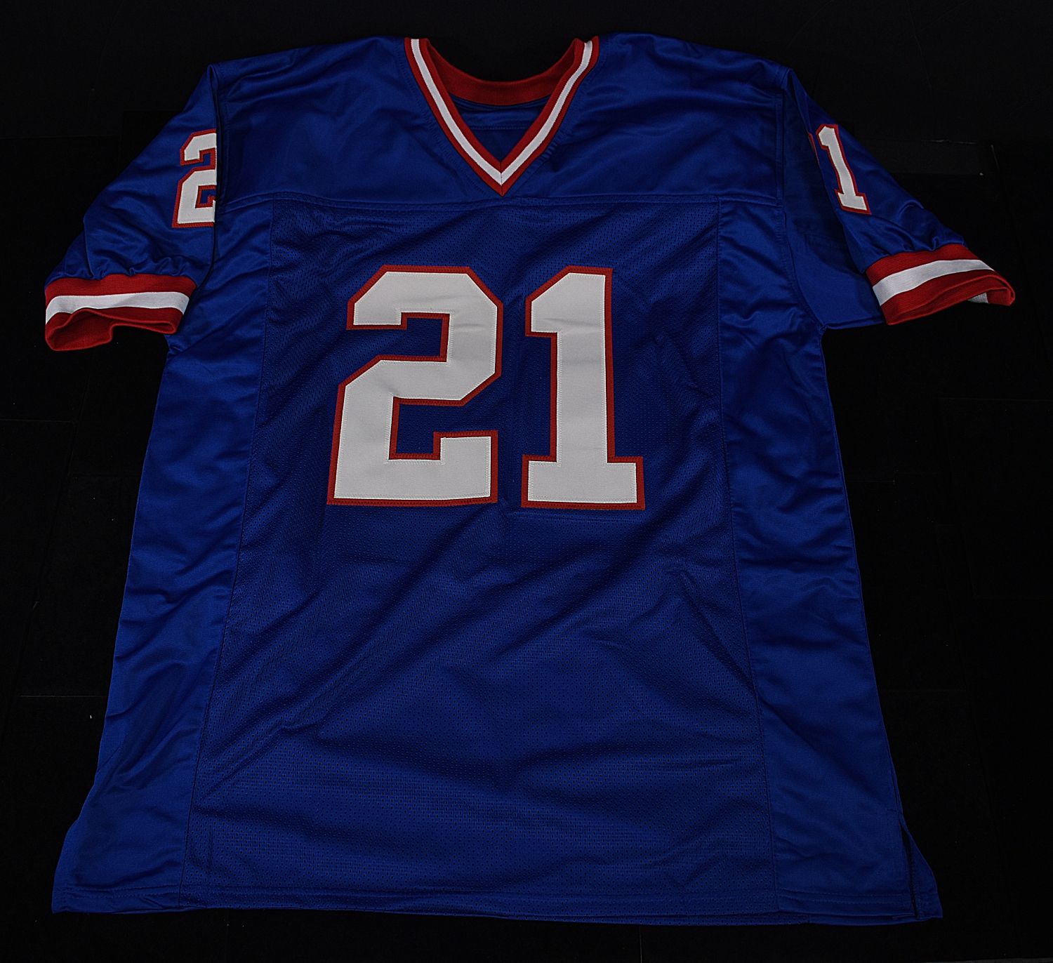 NY GIANTS TIKI BARBER SIGNED JERSEY