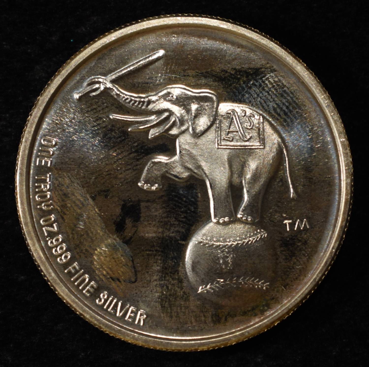 AMERICAN LEAGUE CHAMPIONS 1 OZ .999 SILVER ROUND