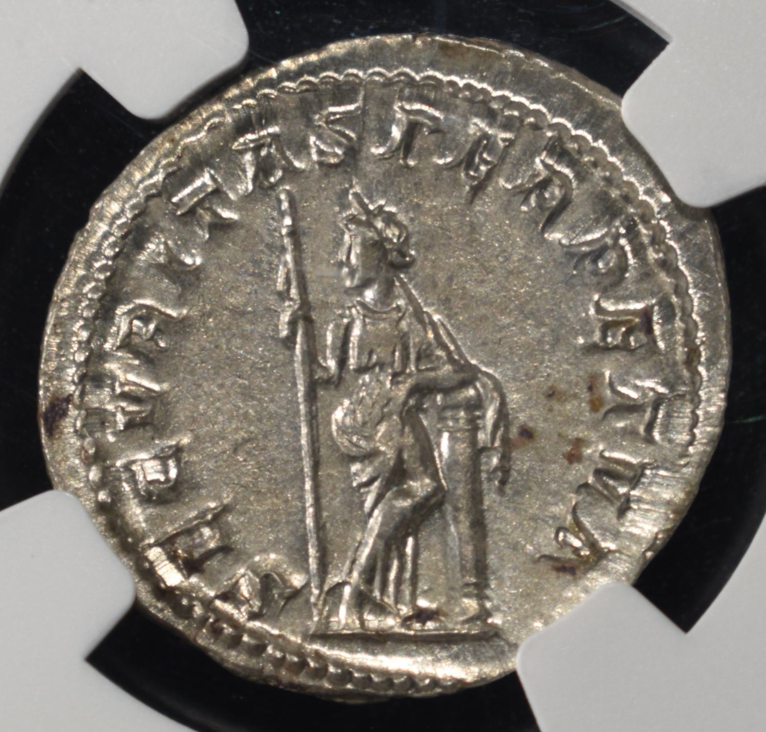 AD 238-244 GORDIAN III AR DOUBLE-DENARIUS NGC MS