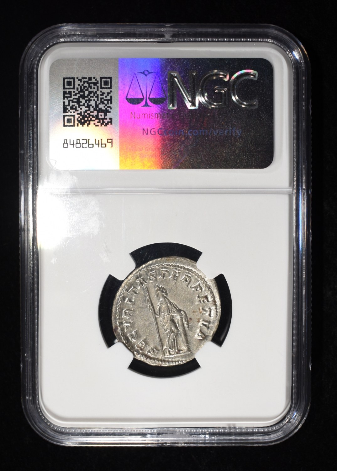 AD 238-244 GORDIAN III AR DOUBLE-DENARIUS NGC MS