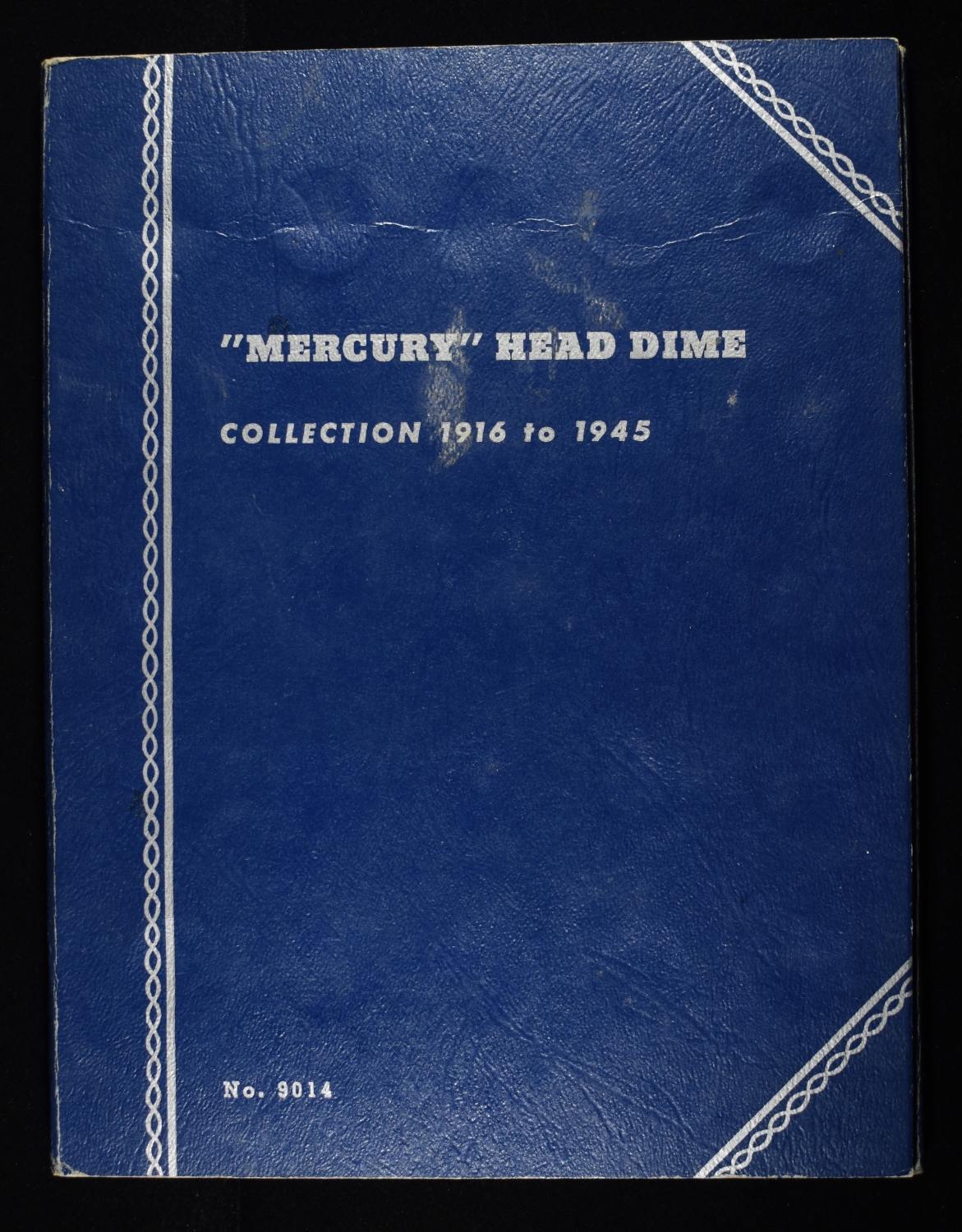 MERCURY HEAD DIMES COLLECTION WHITMAN