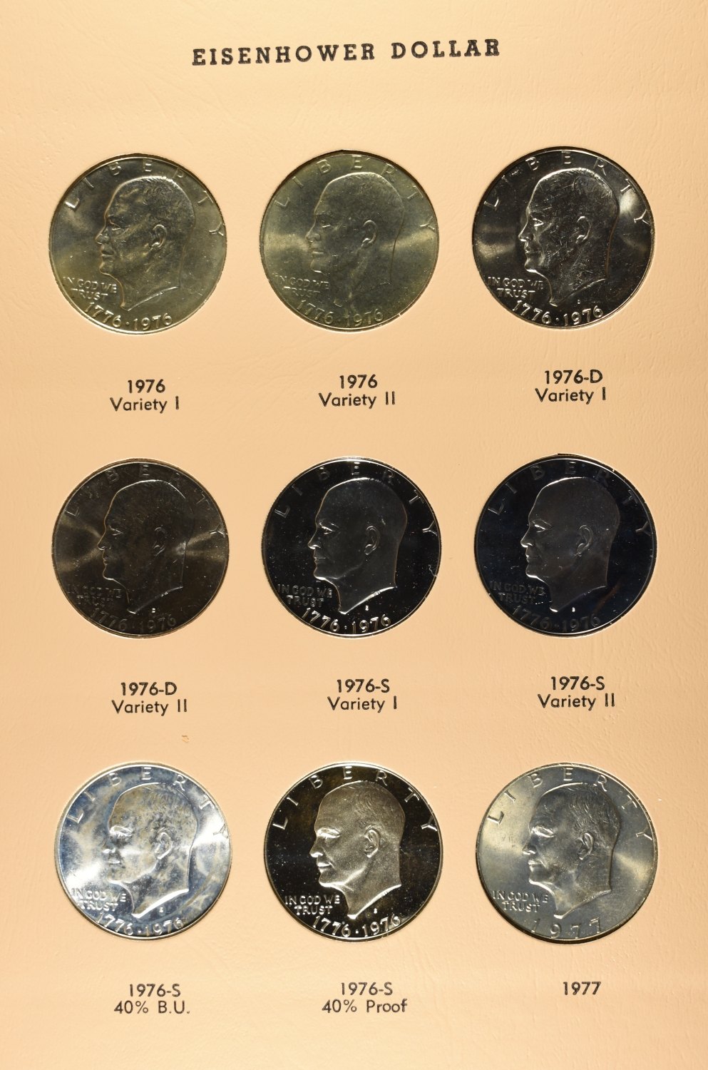EISENHOWER DOLLAR COLLECTION
