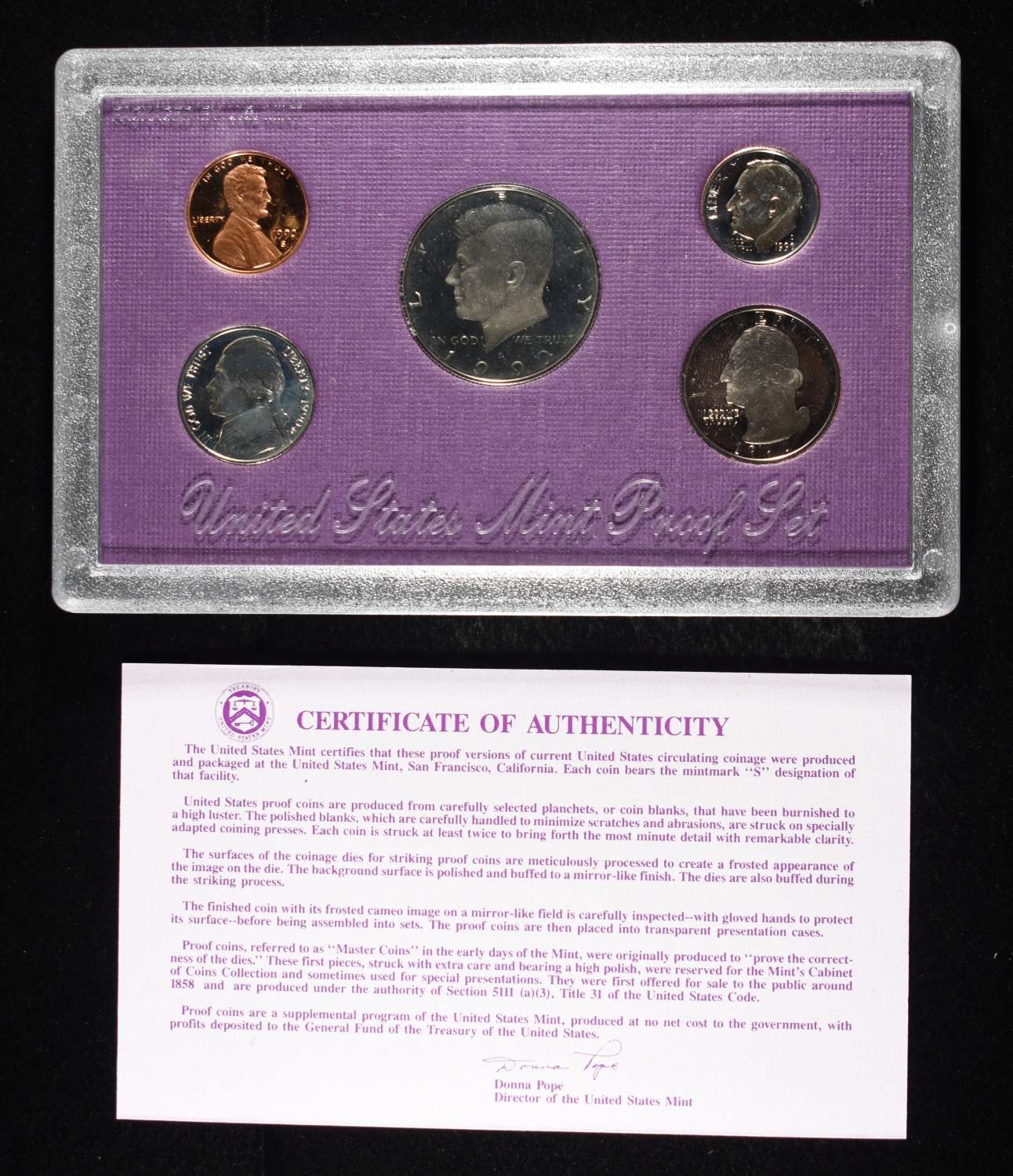 1990-99 US PROOF SETS