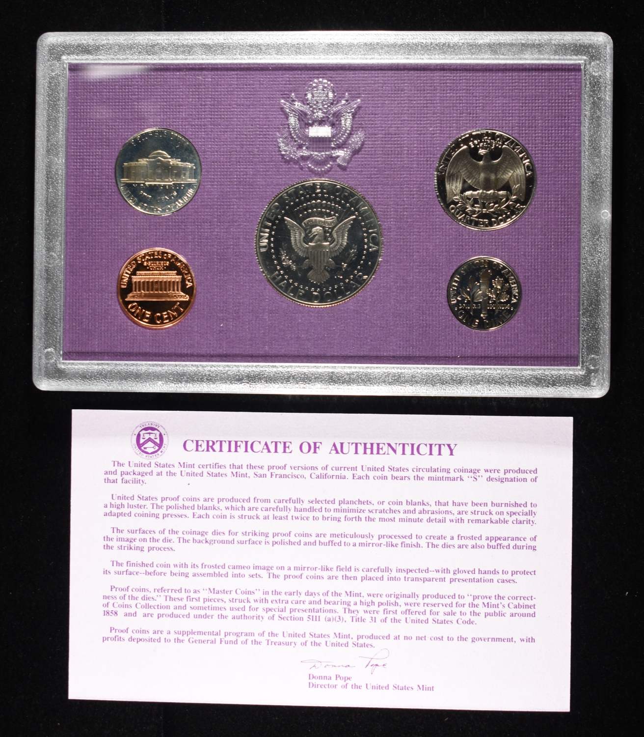 1990-99 US PROOF SETS