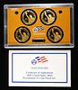 (5) 2007 & (5) 2008 $1 PRESIDENTAL PROOF SETS. LEADERS IN ON-LINE AUCTIONS ESTIMATE $100 - $150.Image - 2