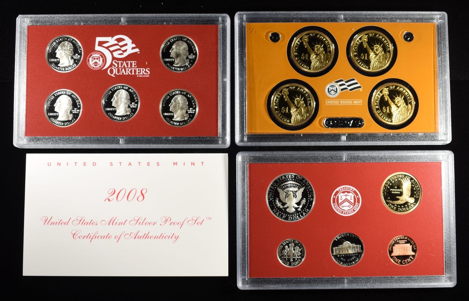 2008 US SILVER PROOF SET