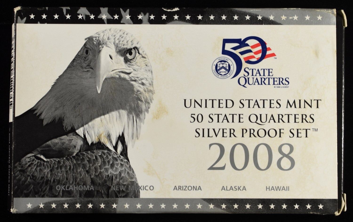 2008 SILVER QUARTER PROOF SET