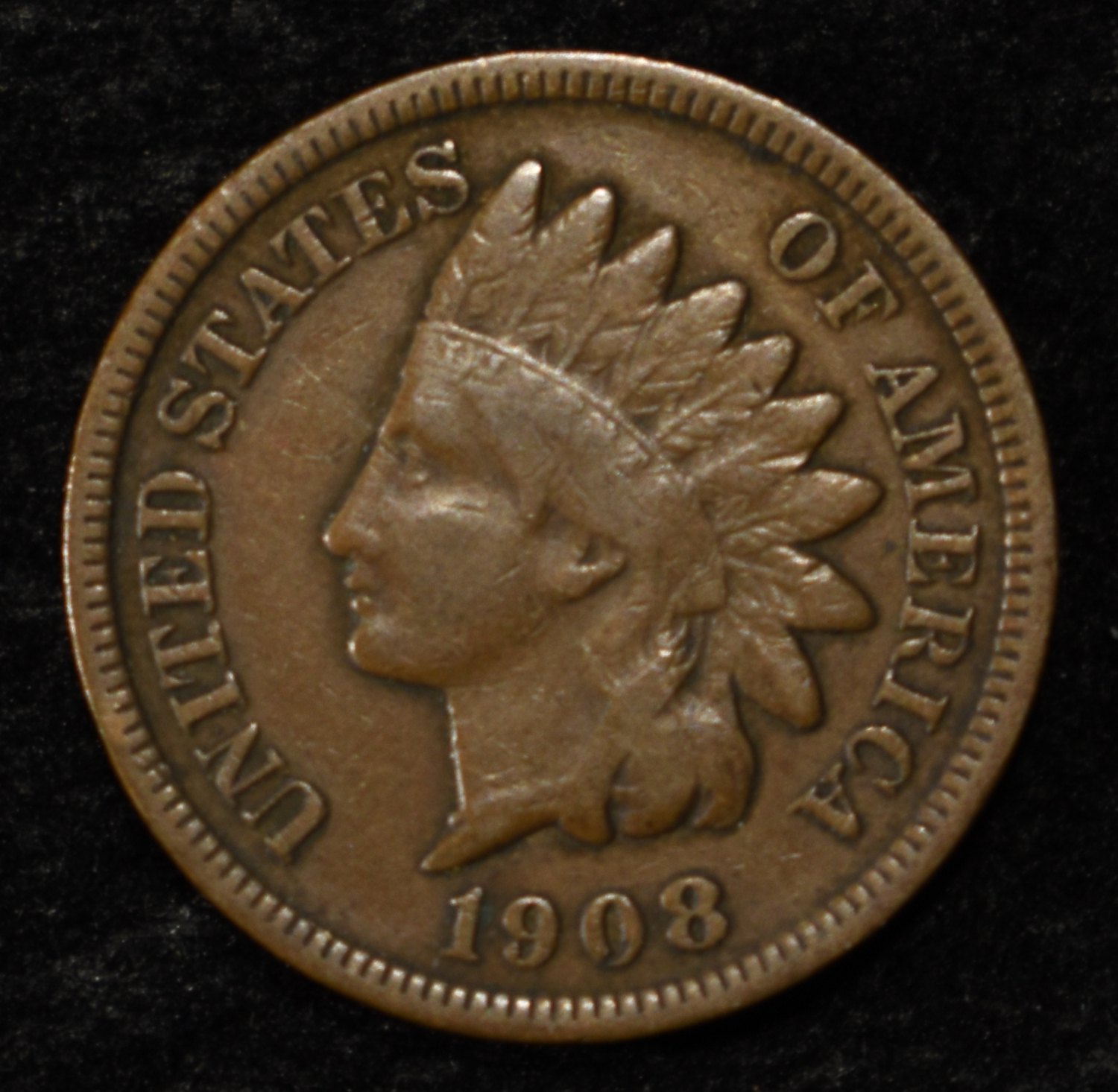1908-S INDIAN CENT