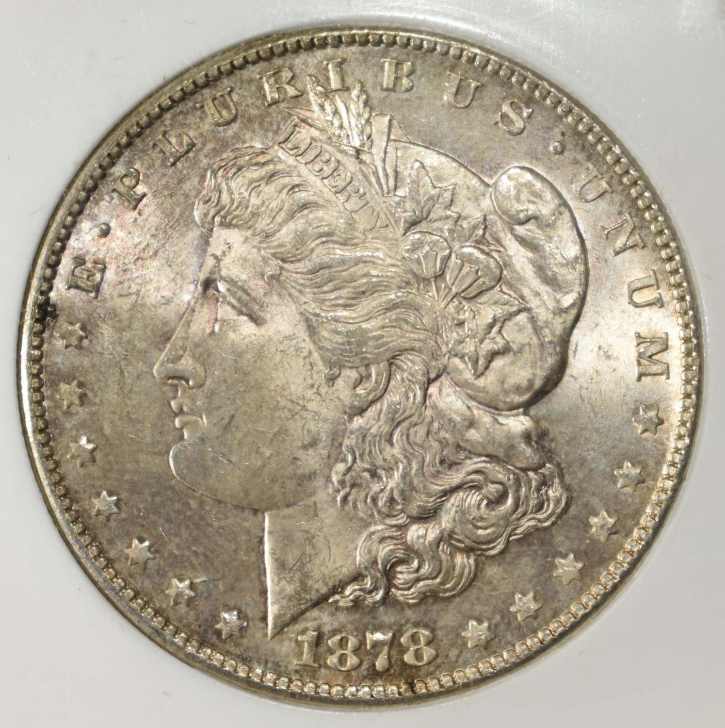 1878-S MORGAN DOLLAR PCI SUPERB GEM BU PL