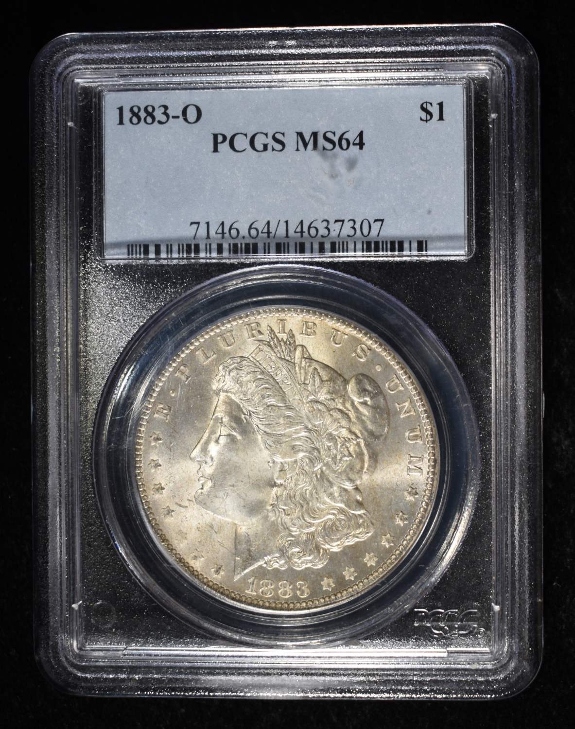 1883-O MORGAN DOLLAR PCGS MS-64