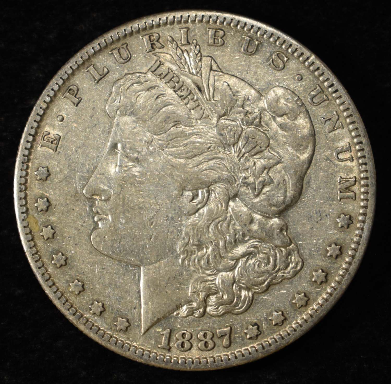 1887-S MORGAN DOLLAR