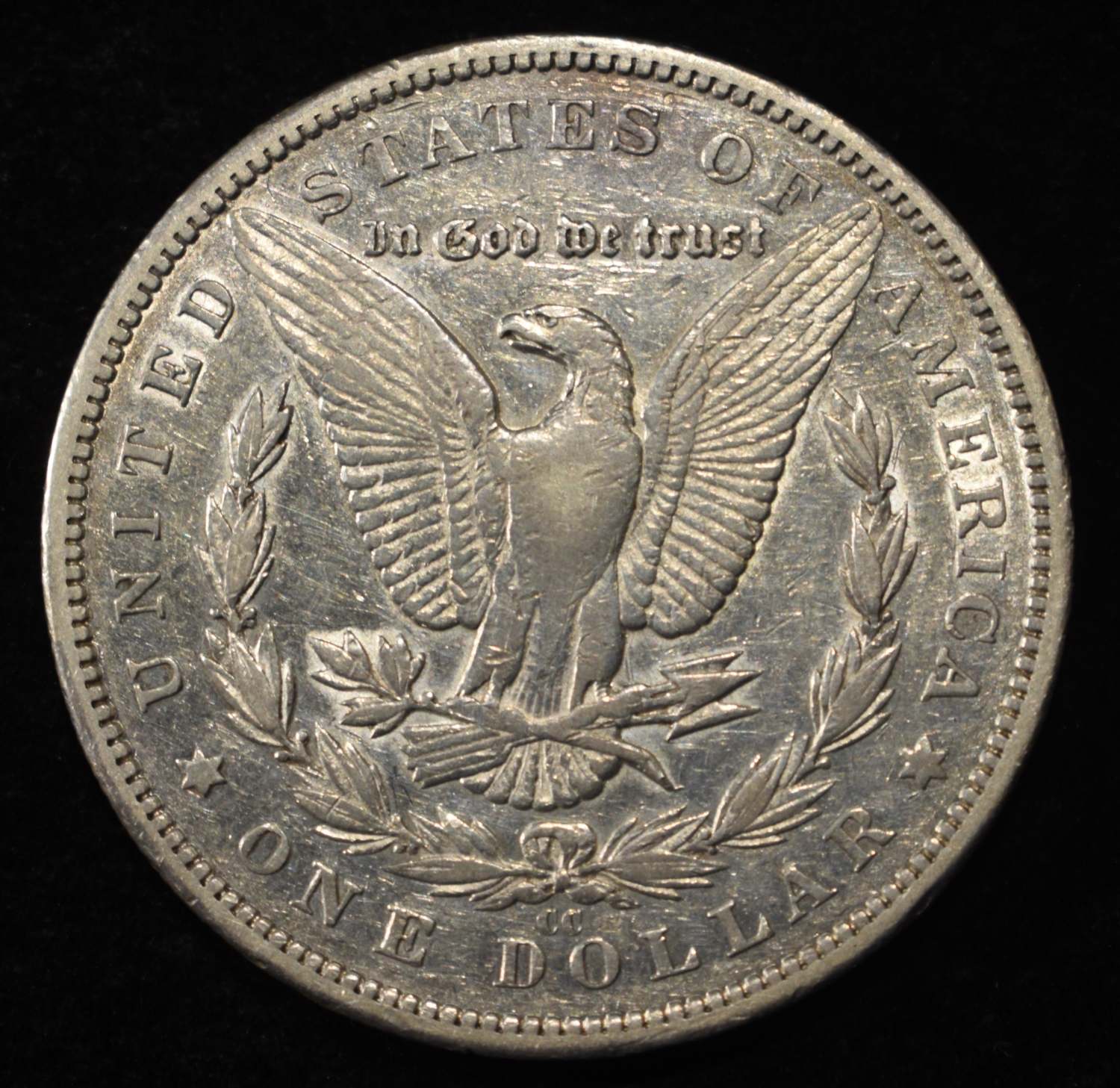 1893-CC MORGAN DOLLAR VF/XF