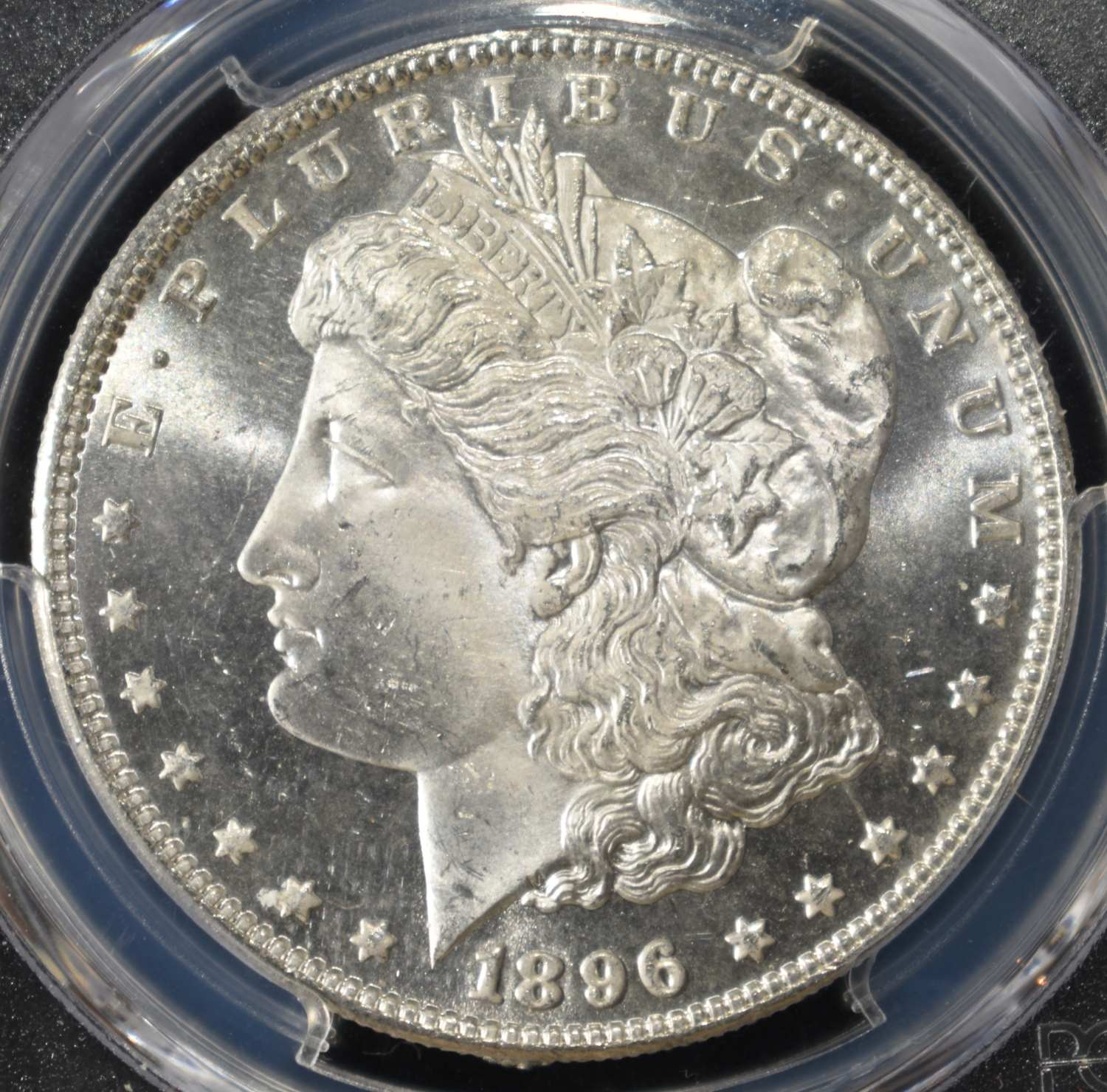 1896 MORGAN DOLLAR PCGS MS-64