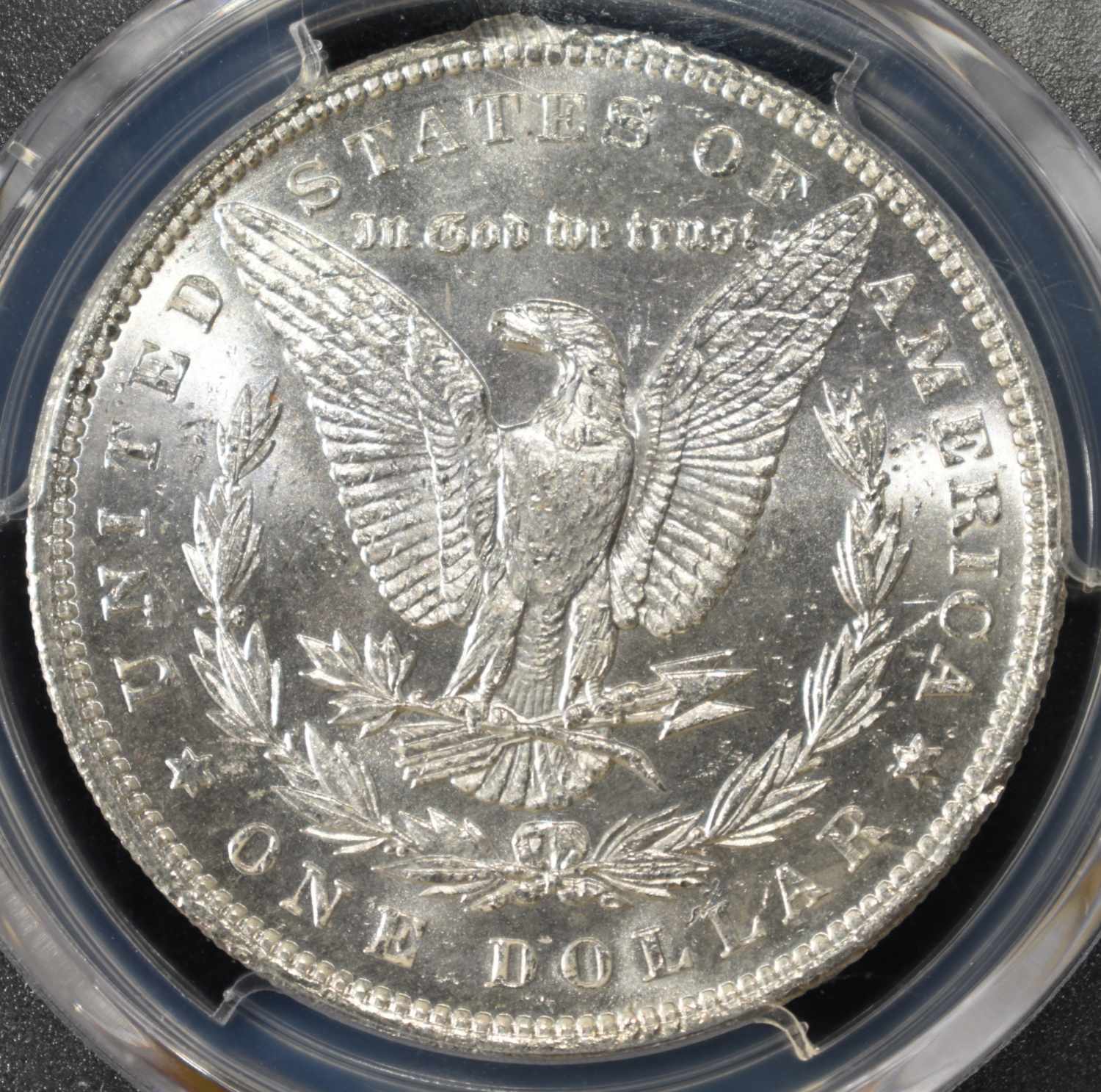 1896 MORGAN DOLLAR PCGS MS-64