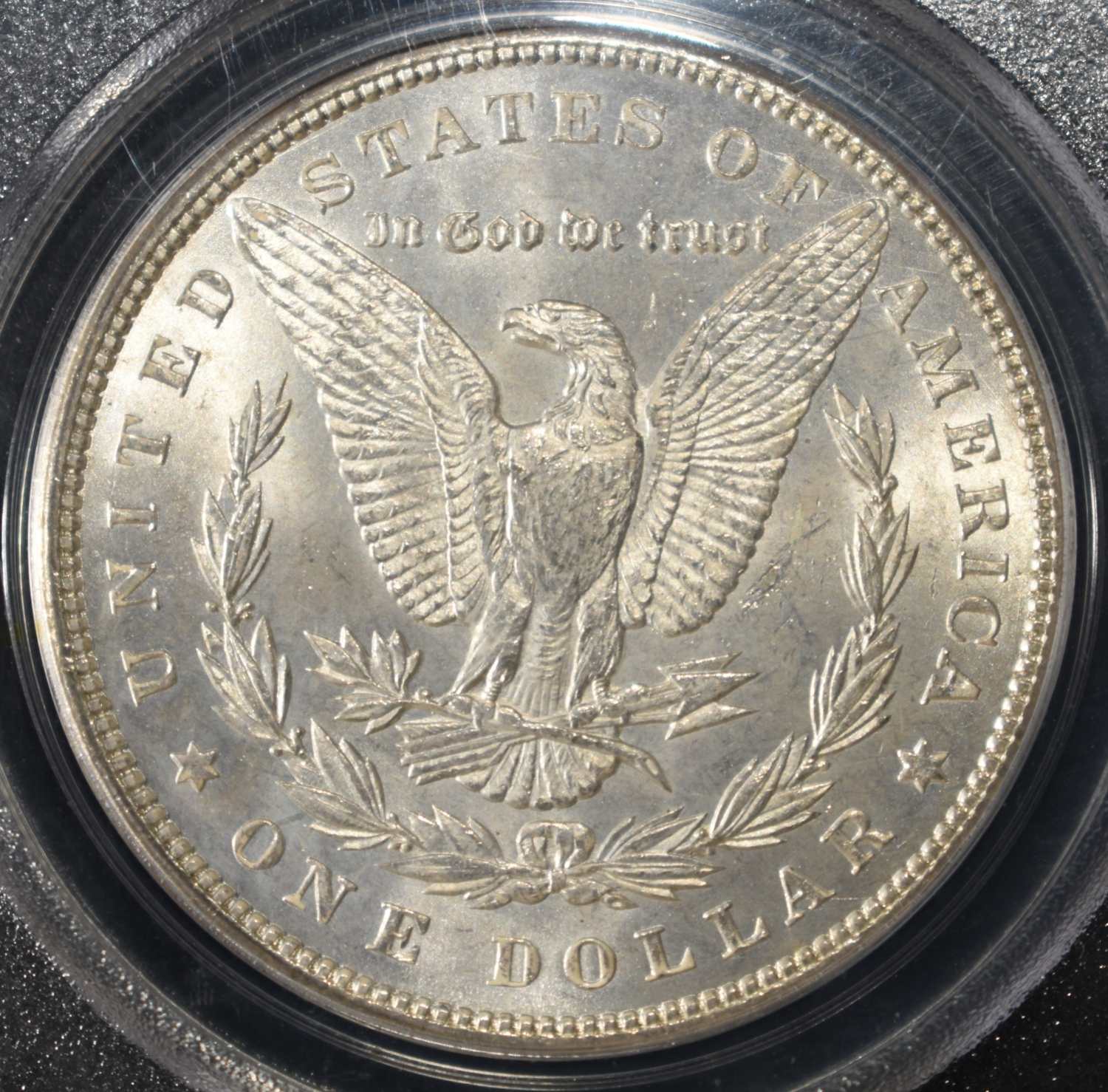 1900 MORGAN DOLLAR PCGS MS-63 OLD GREEN HOLDER