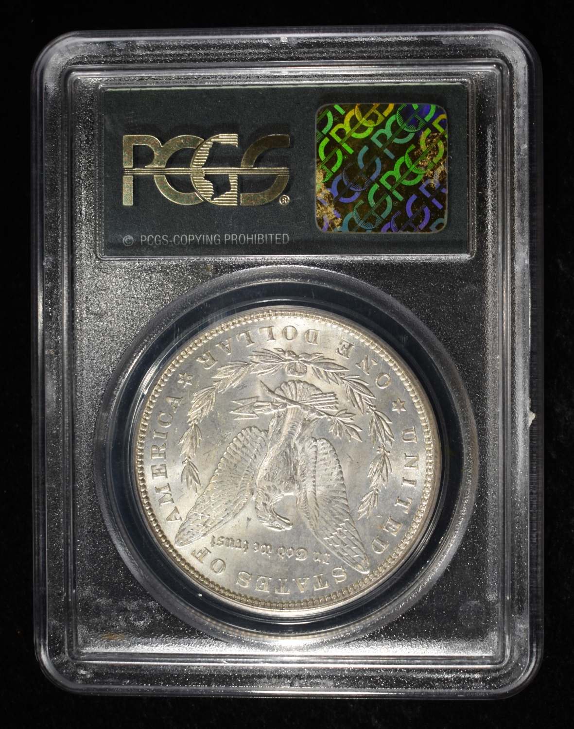 1900 MORGAN DOLLAR PCGS MS-63 OLD GREEN HOLDER